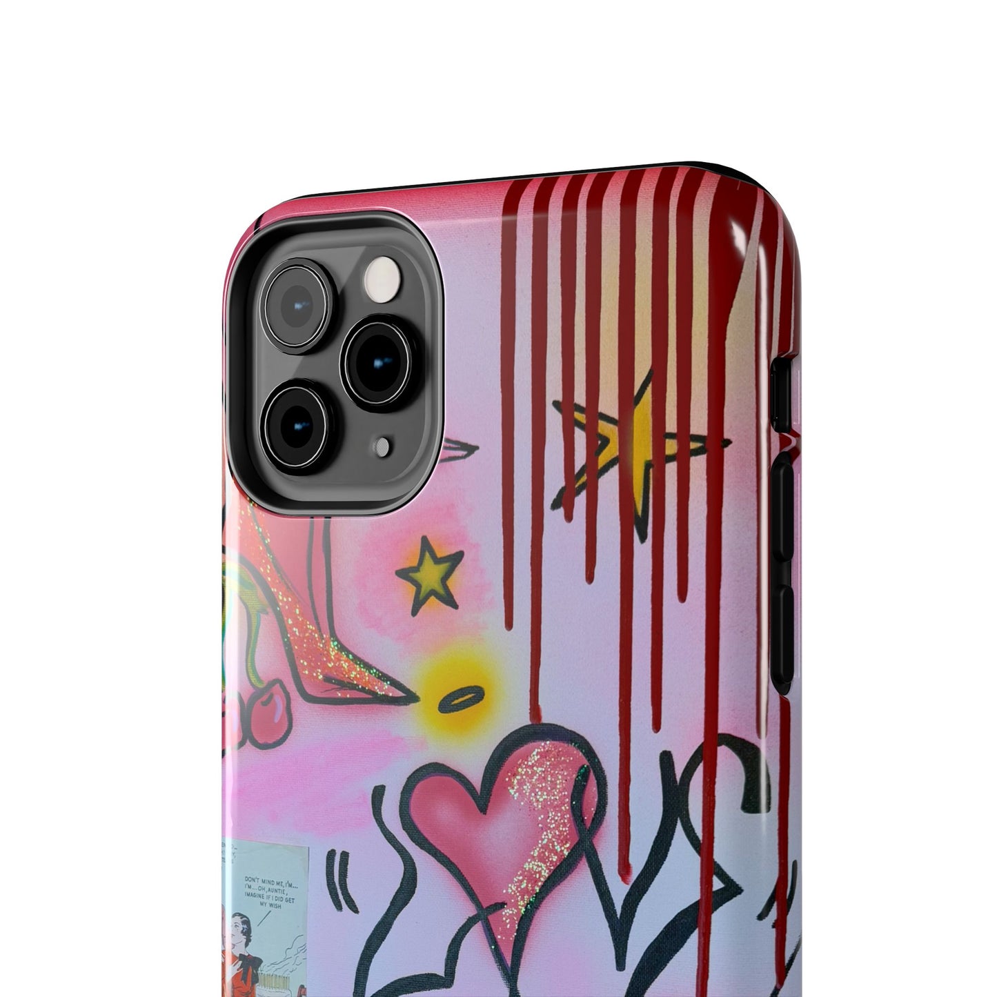 "cherry luvr" airbrush iPhone case