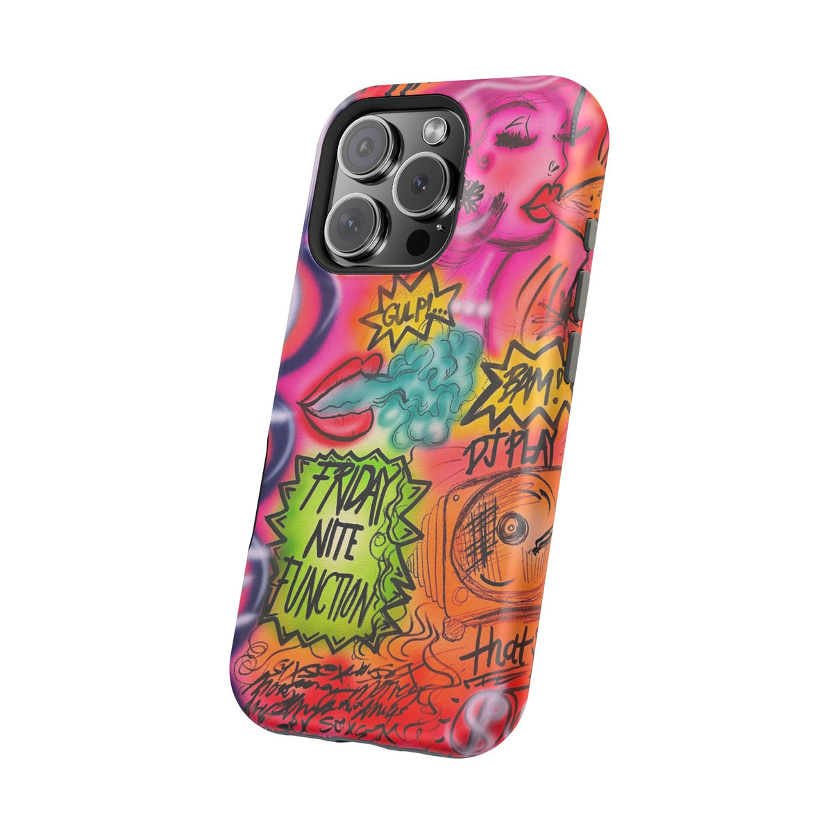 MagSafe „Vegas Ventures“ Airbrush iPhone-Hülle