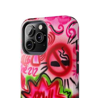 "in the 212" airbrush iPhone case