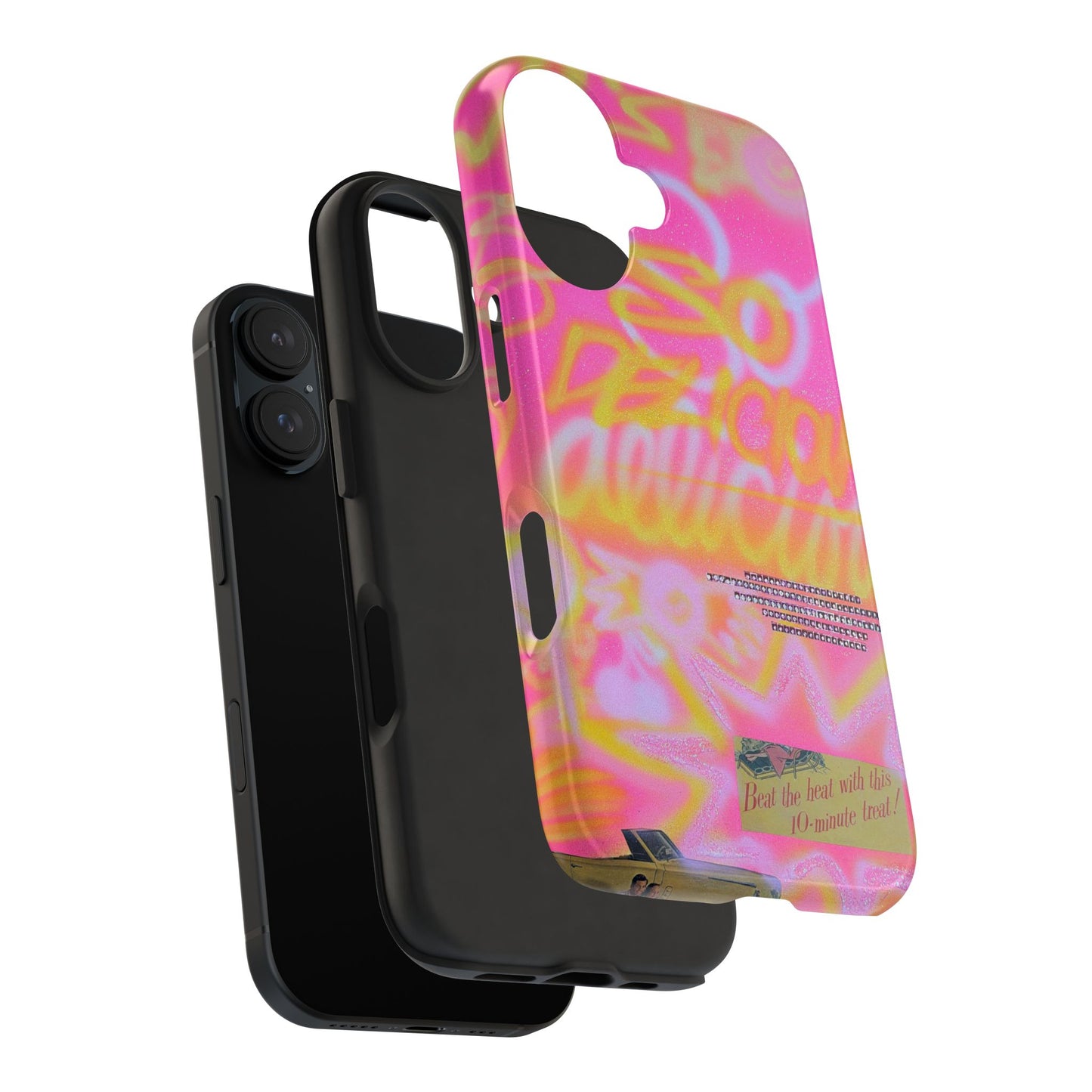 "so delicious" airbrush iPhone case