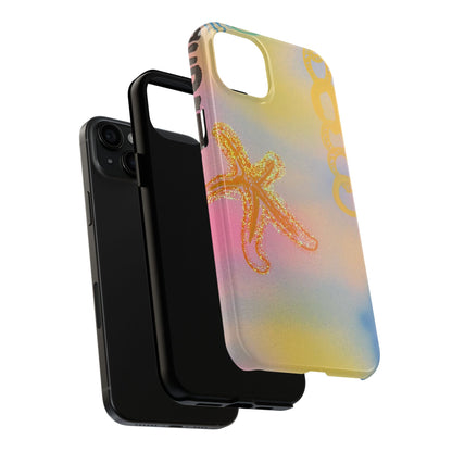 "sweet starfish" airbrush iPhone case