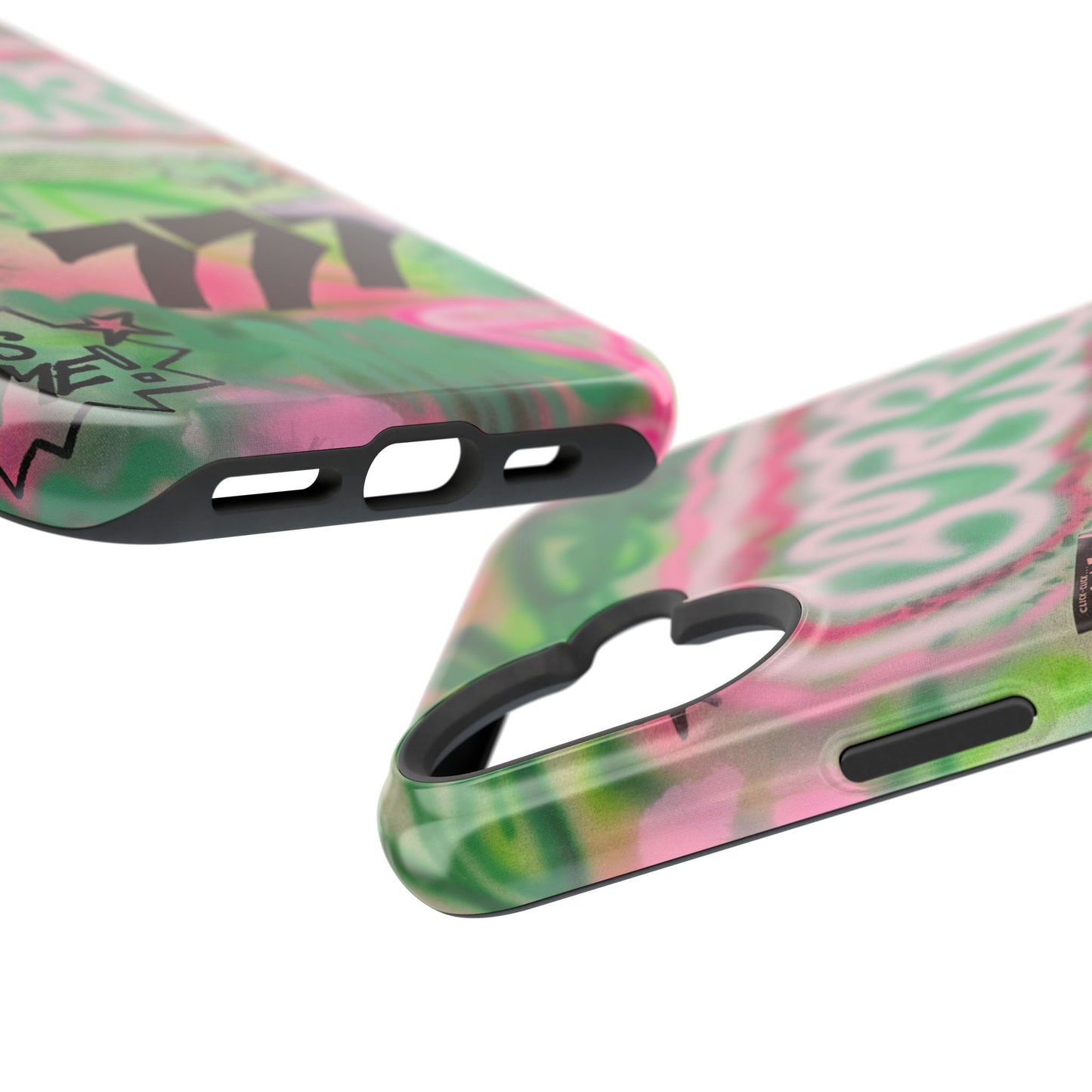 MagSafe "so lucky" airbrush iPhone case