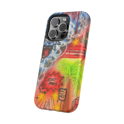 MagSafe Airbrush iPhone-Hülle „Tucson, AZ“