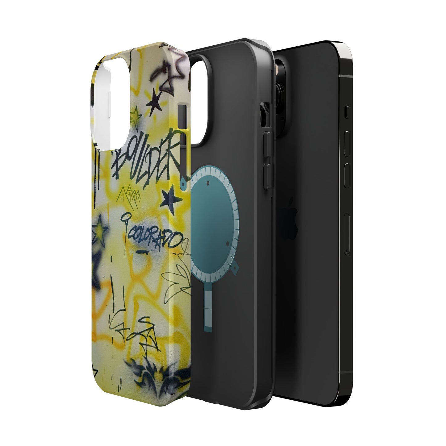MagSafe "boulder" airbrush iPhone case