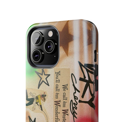 "very cherry" airbrush iPhone case