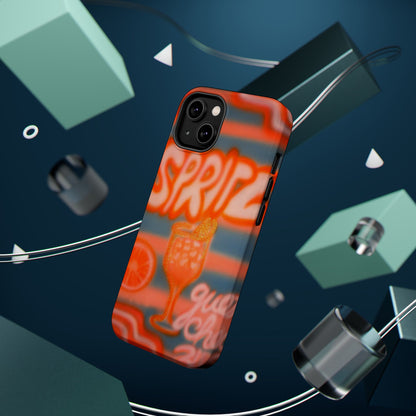 MagSafe "aperol spritz pt. 2" airbrush iPhone case