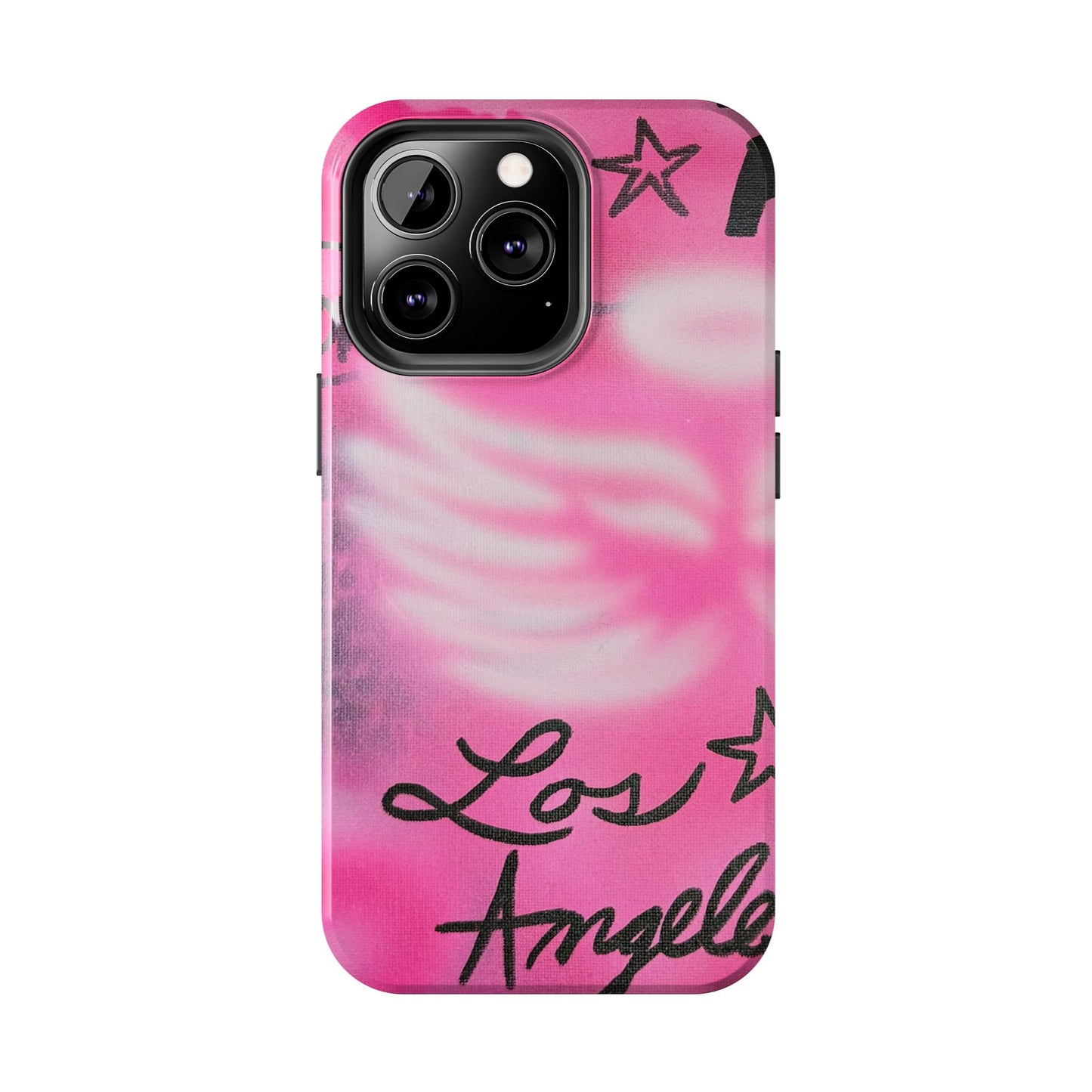 "pink angel wings" airbrush iPhone case