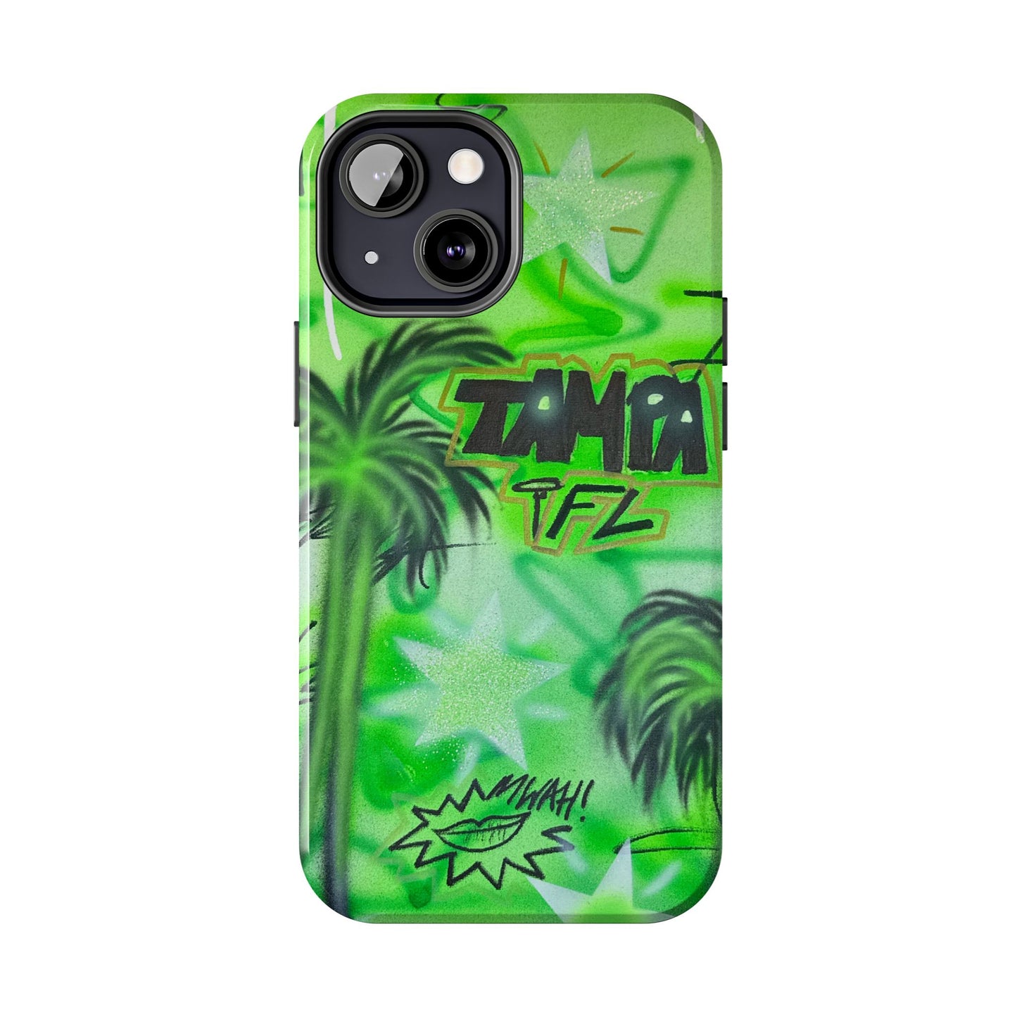 "tampa, fl" airbrush iPhone case