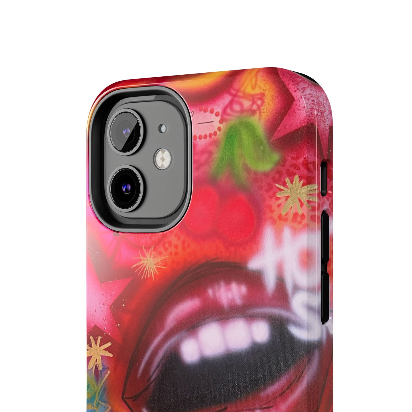 "hot stuff" airbrush iPhone case