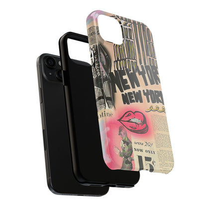 "new york, new york!" airbrush iPhone case