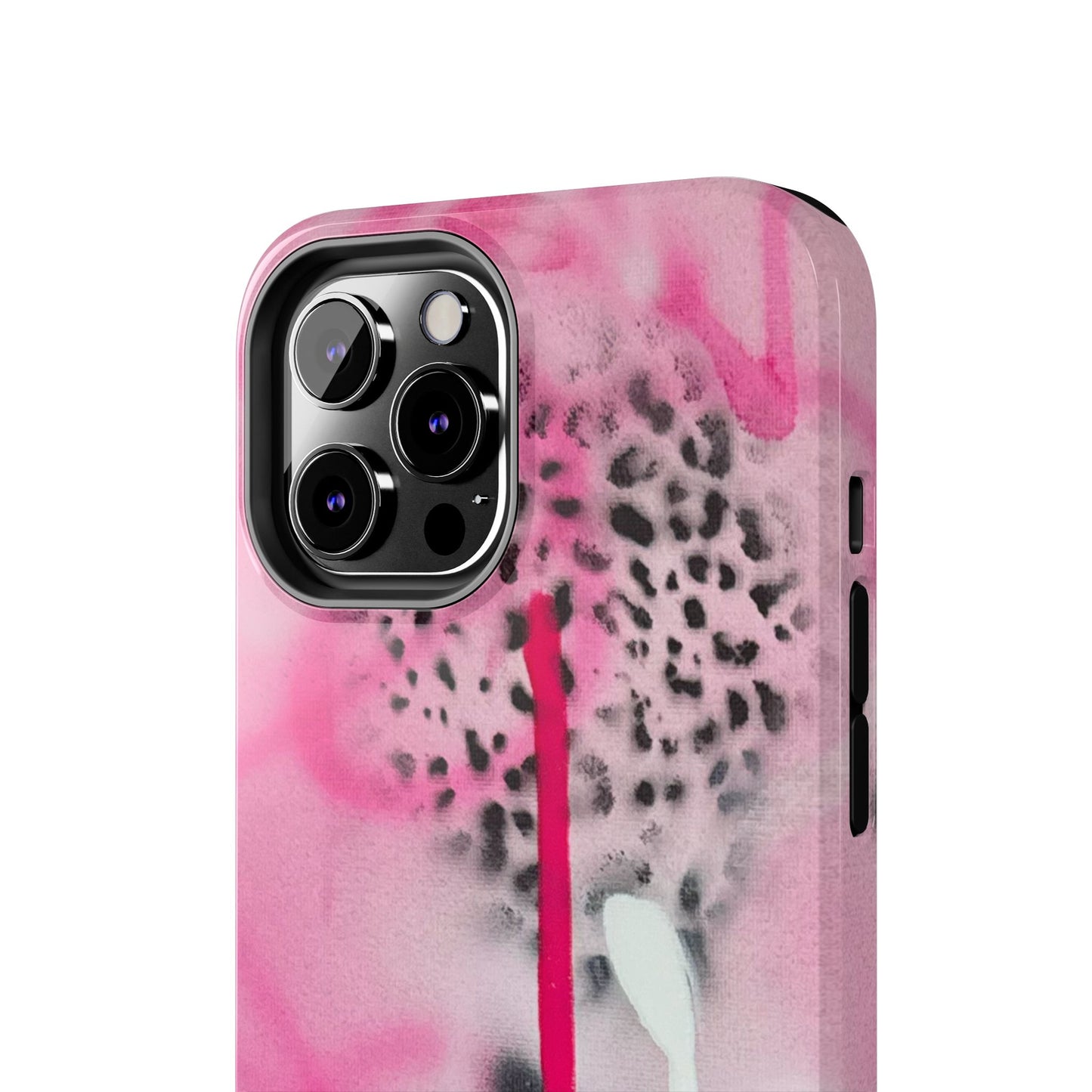 "pink cheetah" airbrush iPhone case