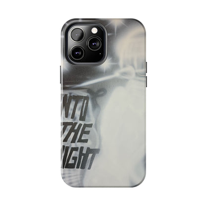 "into the night" airbrush iPhone case
