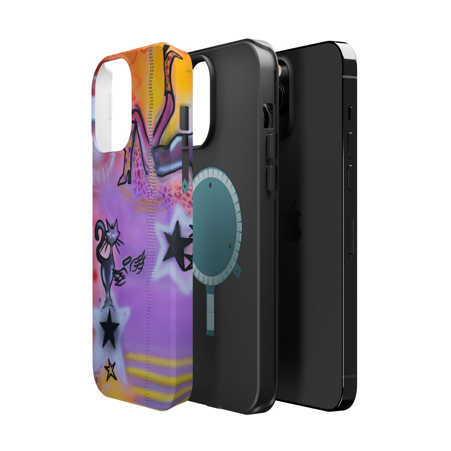 MagSafe @mayacain airbrush iPhone case