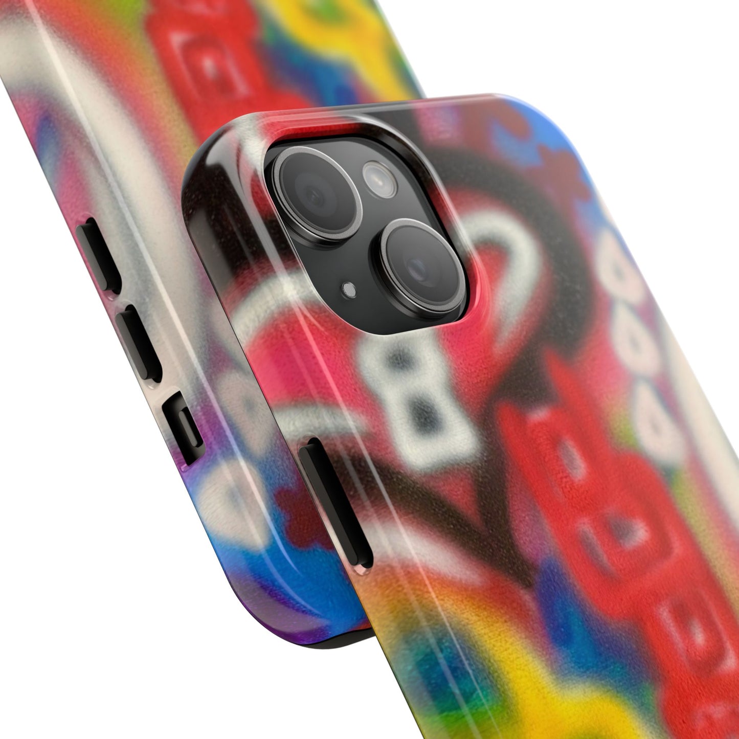 "lock it in, lover" airbrush iPhone case