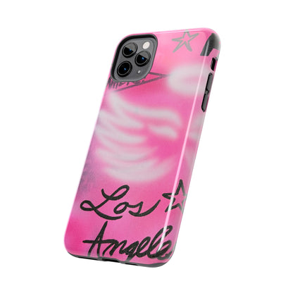 "pink angel wings" airbrush iPhone case