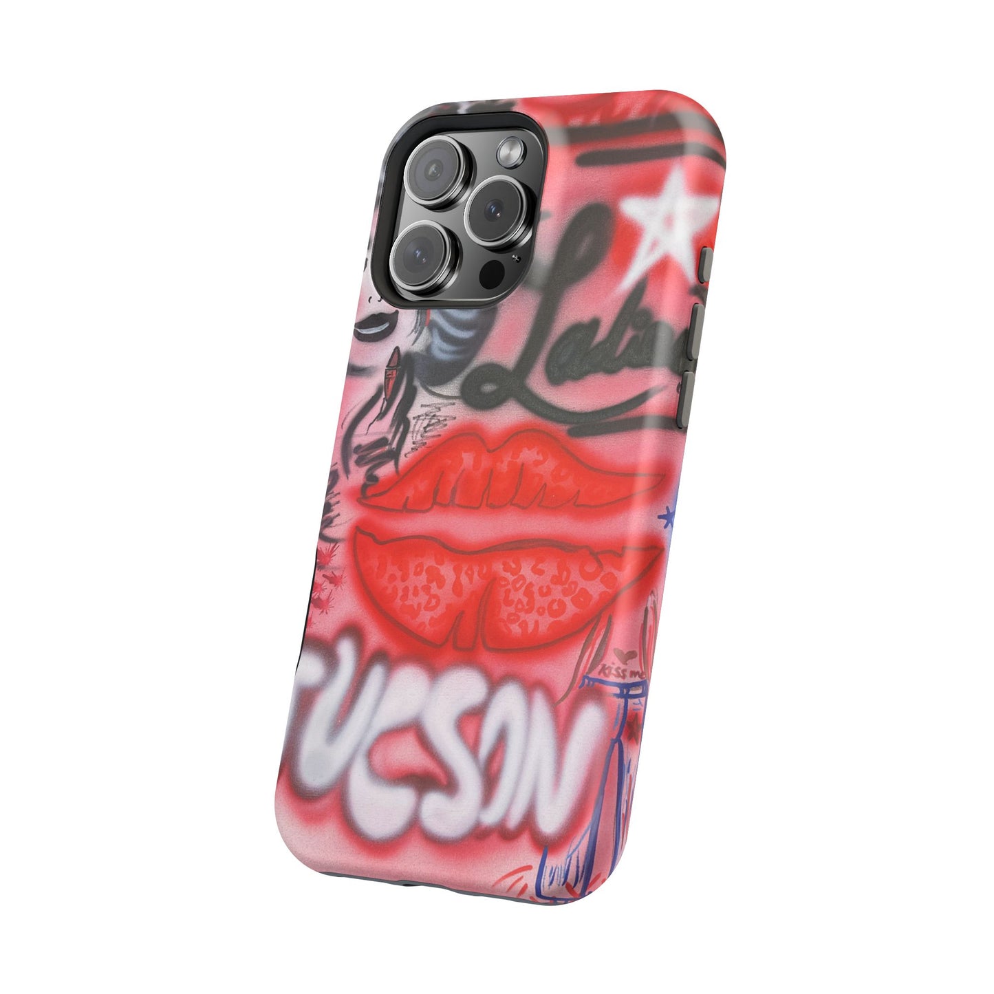 MagSafe "tucson, az" airbrush iPhone case