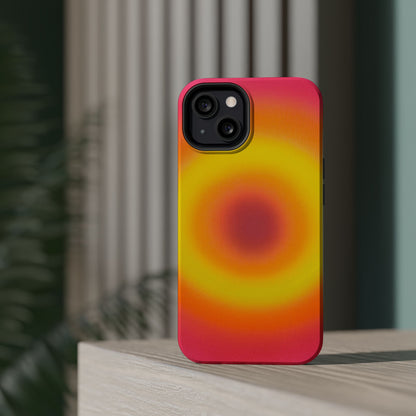 MagSafe "Pink Lemonade Aura" Airbrush iPhone Case