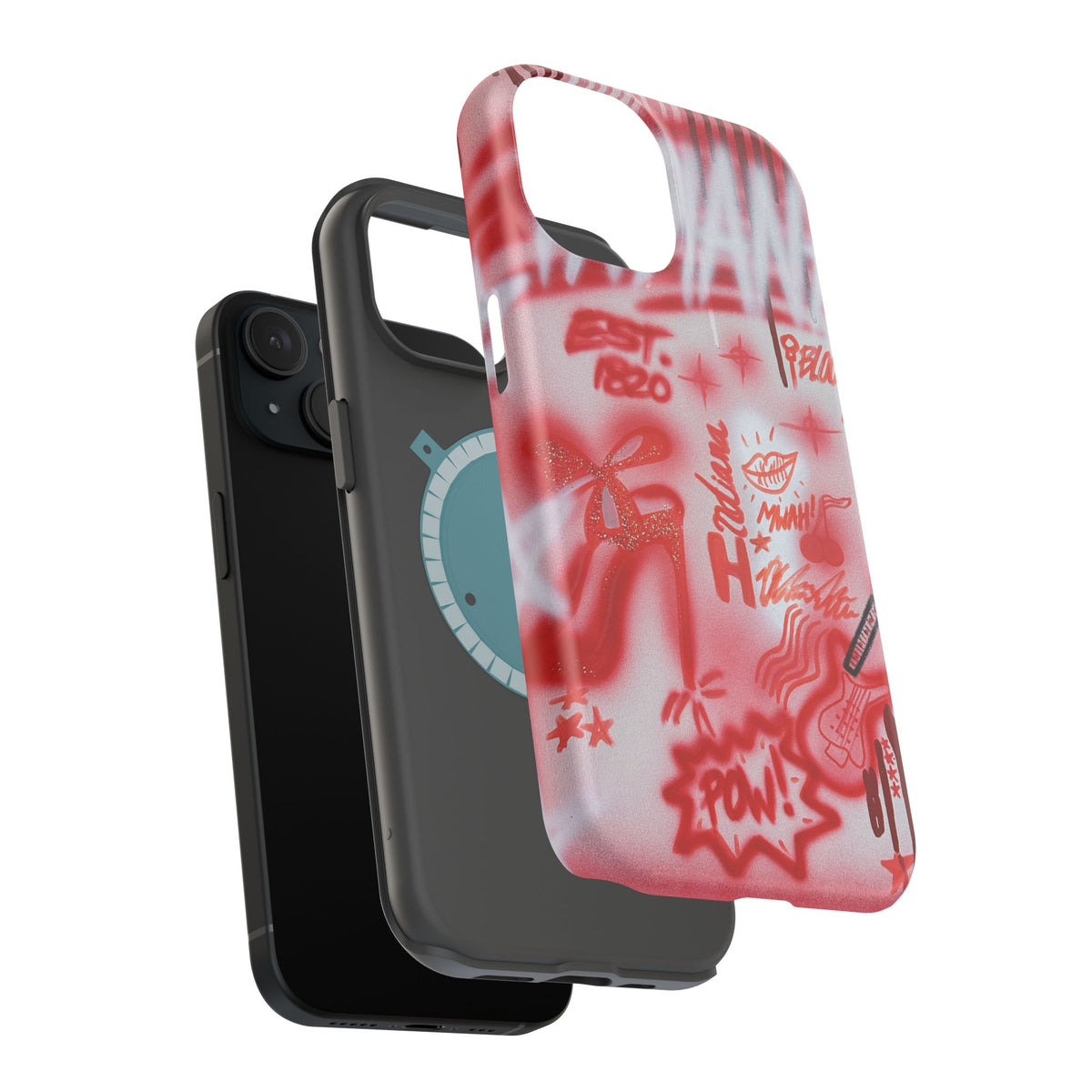 MagSafe "indiana" airbrush iPhone case