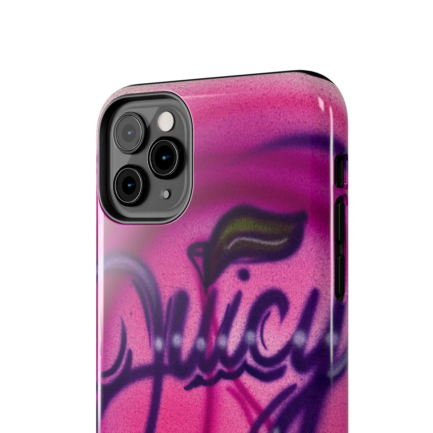 "juicy" airbrush iPhone case