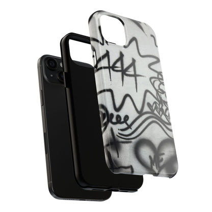 "444” airbrush iPhone case