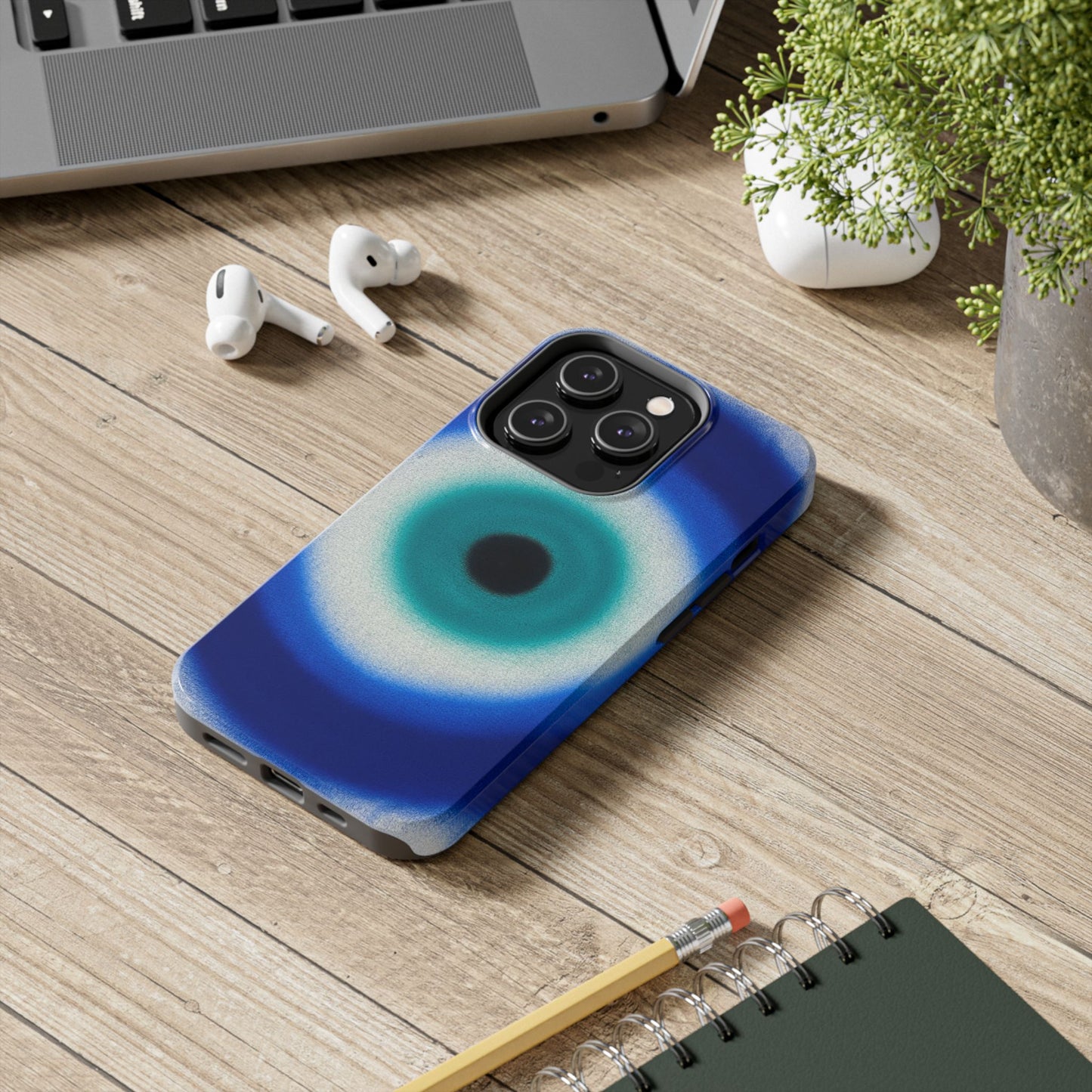 "evil eye" airbrush iPhone case