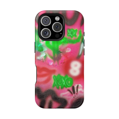 MagSafe "electr!c dreamz" Airbrush iPhone Hülle