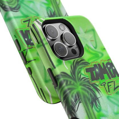MagSafe "tampa, fl" airbrush iPhone case