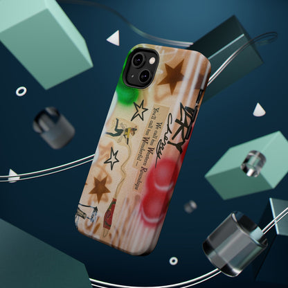 MagSafe "very cherry" airbrush iPhone case