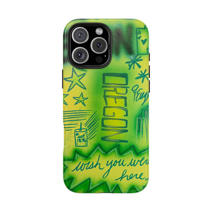 "oregon" airbrush iPhone case