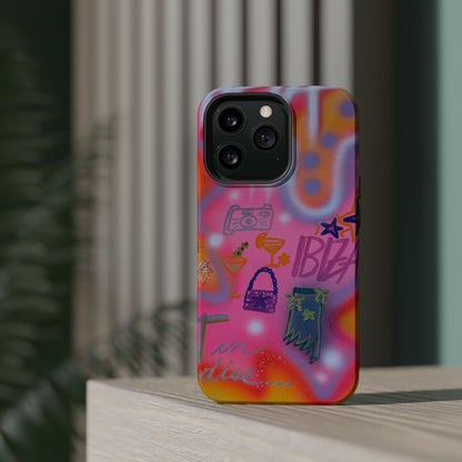 MagSafe „Ibiza“ Airbrush iPhone-Hülle