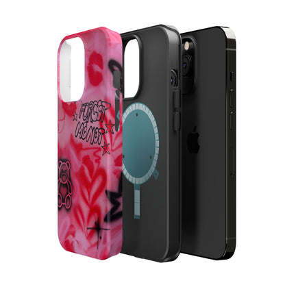 MagSafe @asualphaphi custom airbrush iPhone case