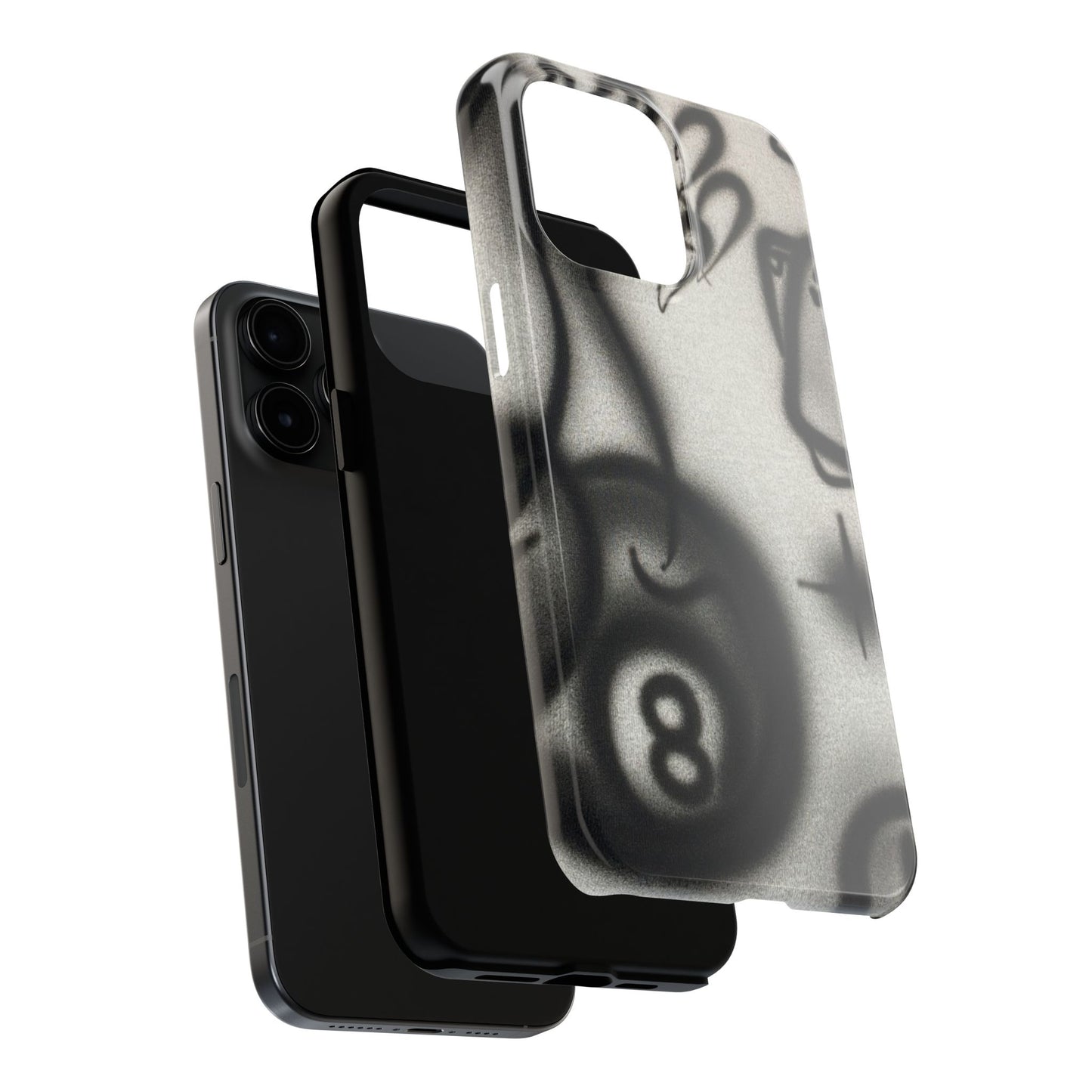 "hidden ace" airbrush iPhone case