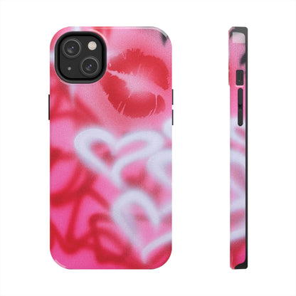 "romantic rush" airbrush iPhone case