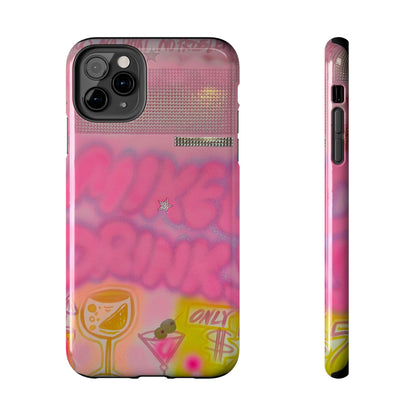 "mixed drinks" airbrush iPhone case