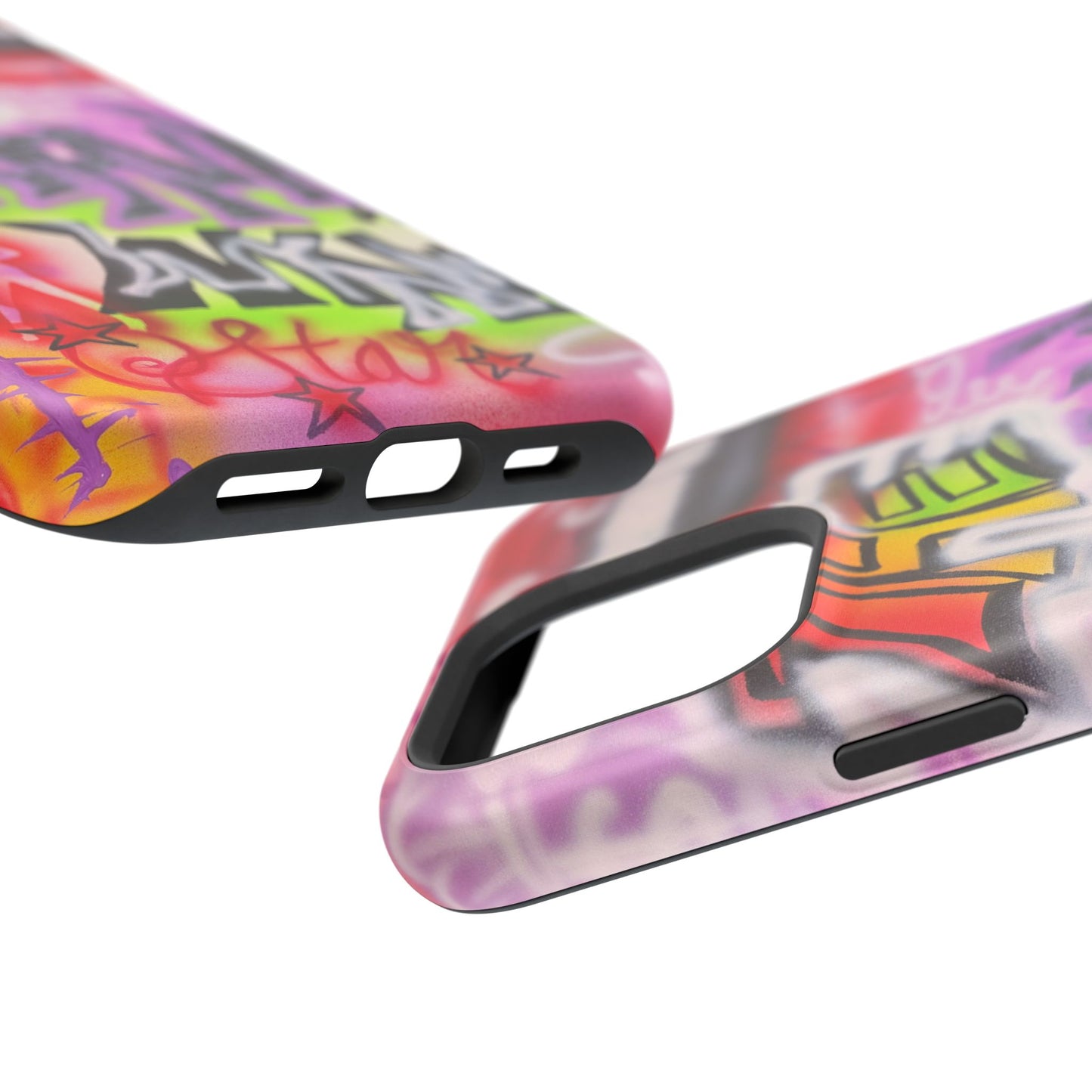 MagSafe "wynwood gold" airbrush iPhone case