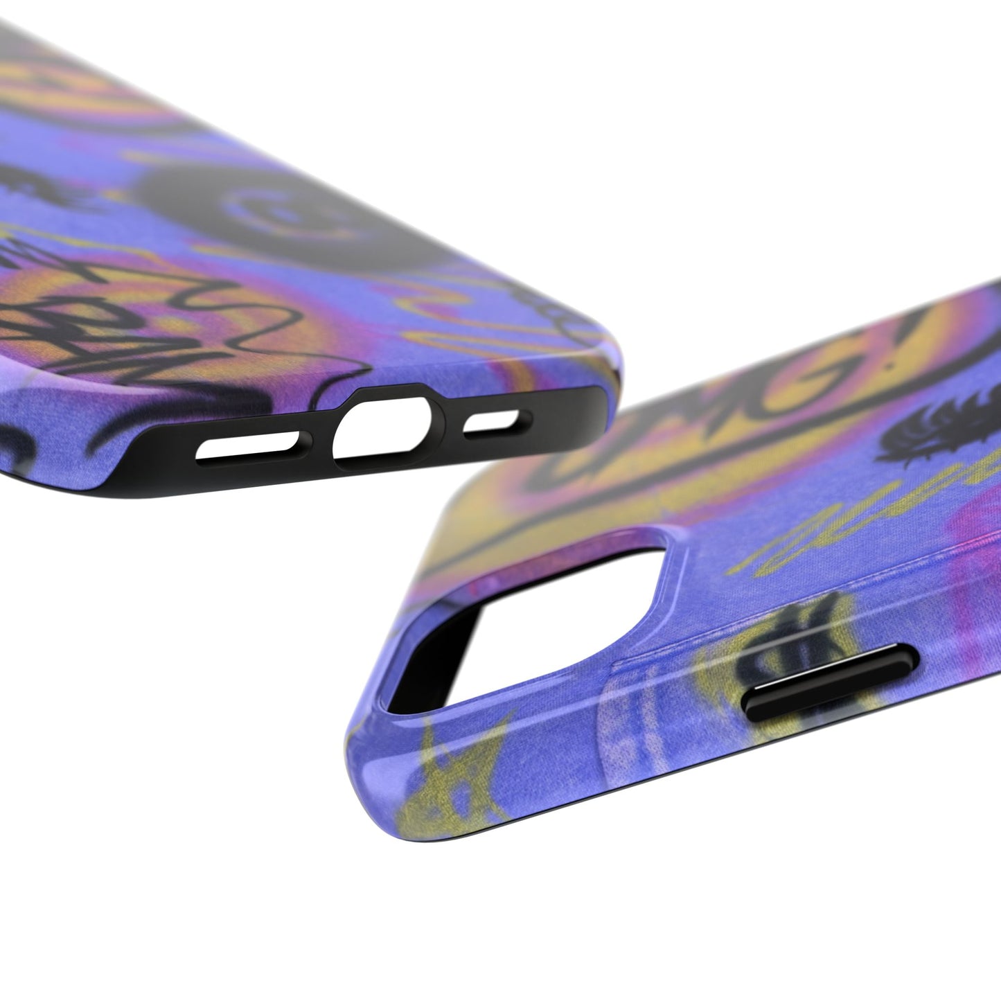 "eye$ on lies" airbrush iPhone case