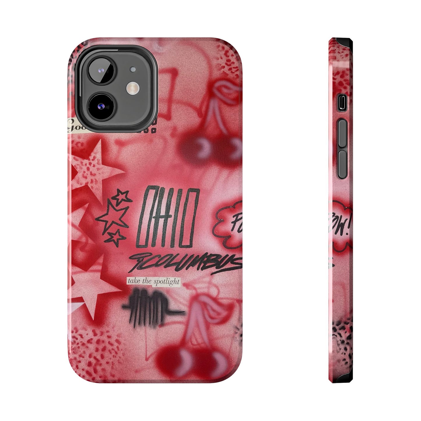 "columbus, ohio" airbrush iPhone case