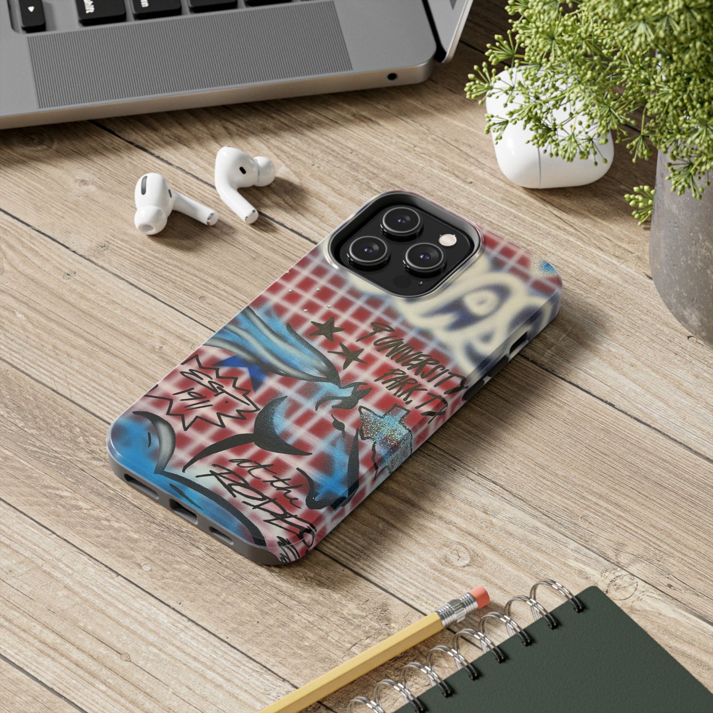 "texas" airbrush iPhone case