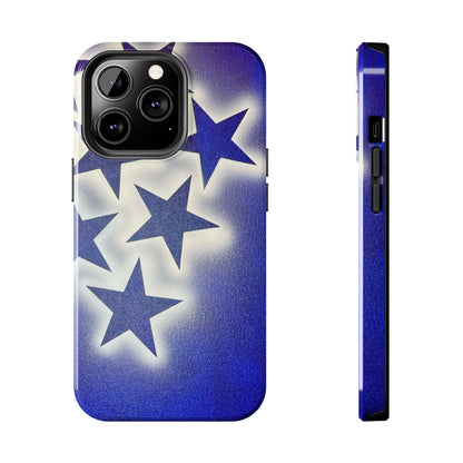 "frosted galaxy" airbrush iPhone case