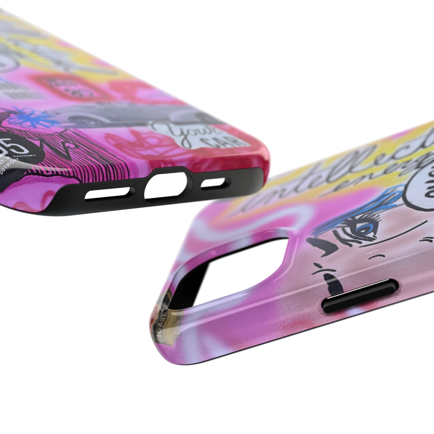 "intellectual energy" airbrush iPhone case
