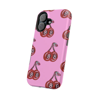 MagSafe "cami cherry pink" Airbrush iPhone Hülle