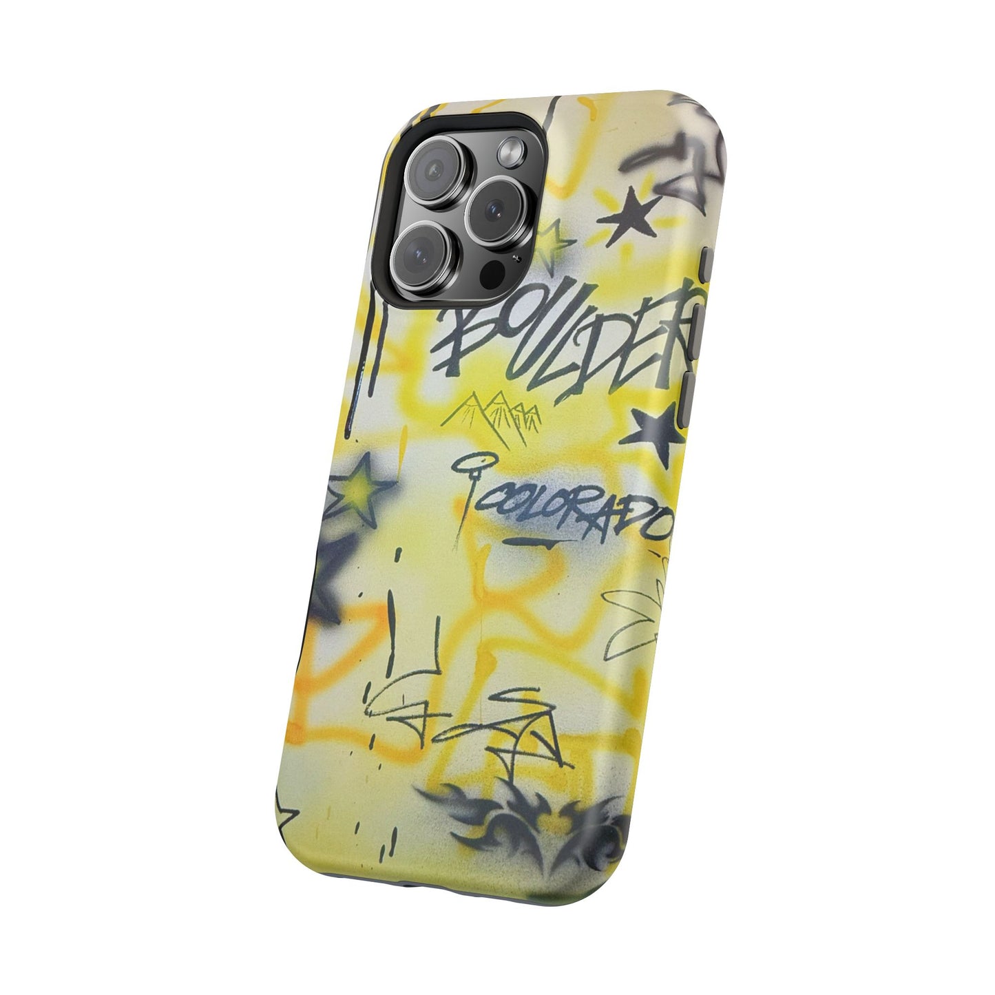 MagSafe "boulder" airbrush iPhone case