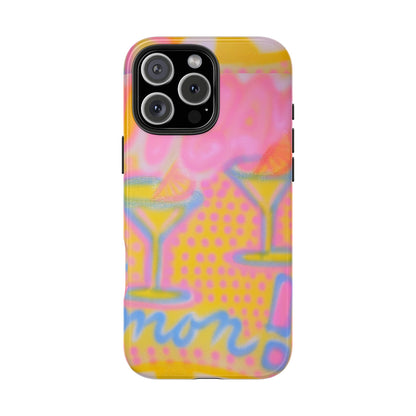 "Lemontini" Airbrush iPhone-Hülle