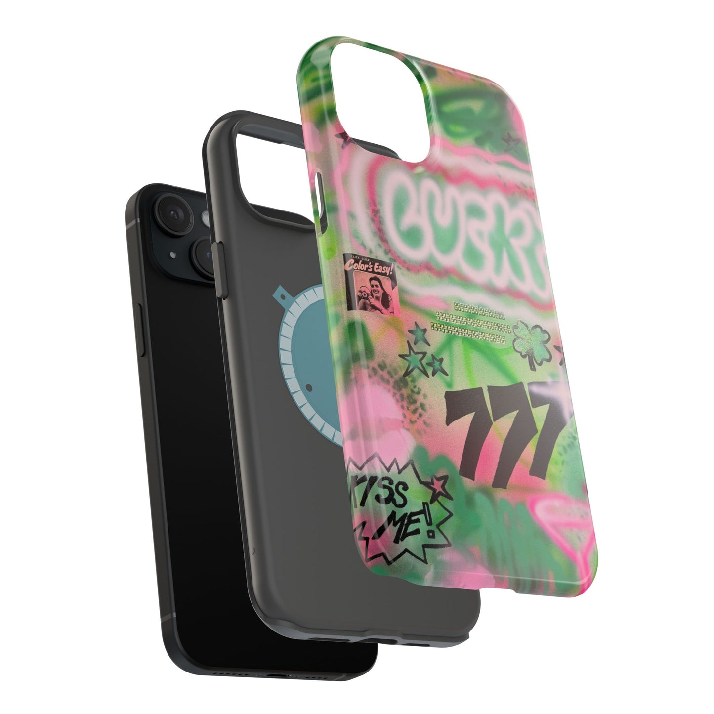 MagSafe "so lucky" airbrush iPhone case
