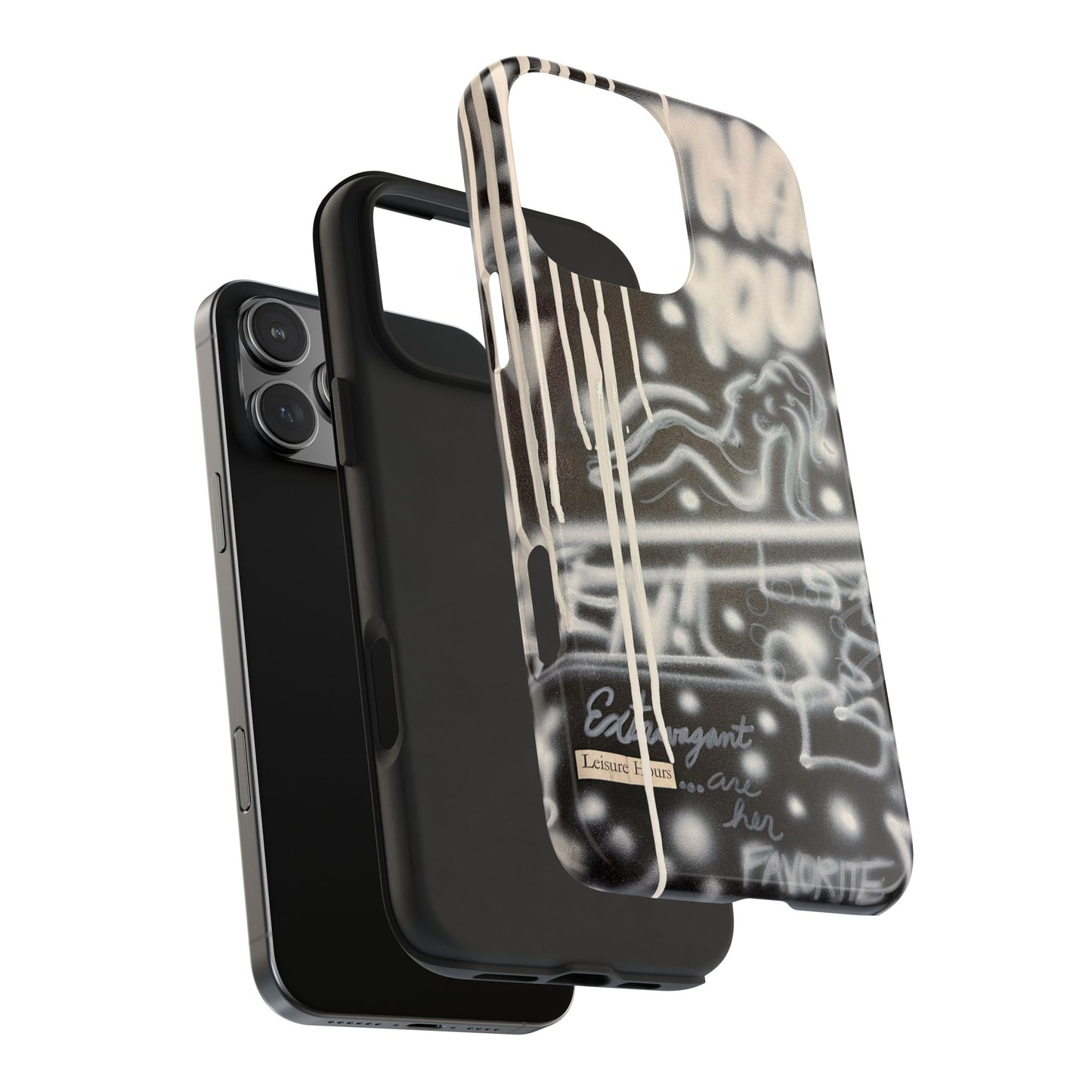 "extravagant leisure" airbrush iPhone case
