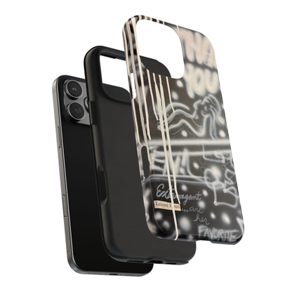 "extravagant leisure" airbrush iPhone case