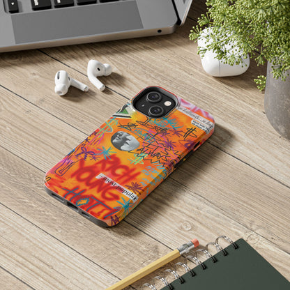 "young, rich, hot!" airbrush iPhone case