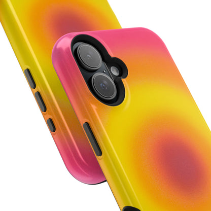 MagSafe "Pink Lemonade Aura" Airbrush iPhone Case