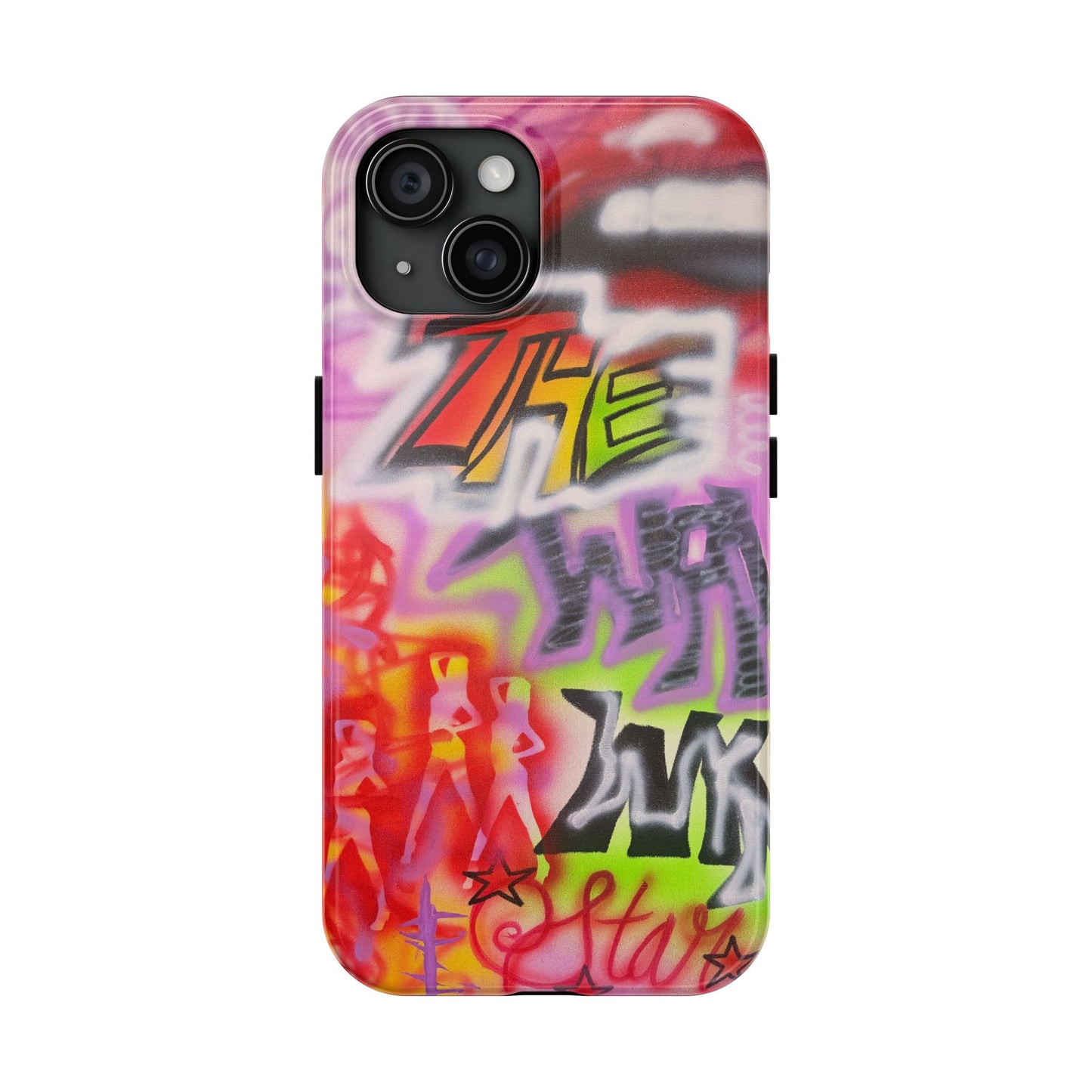 "wynwood gold" airbrush iPhone case
