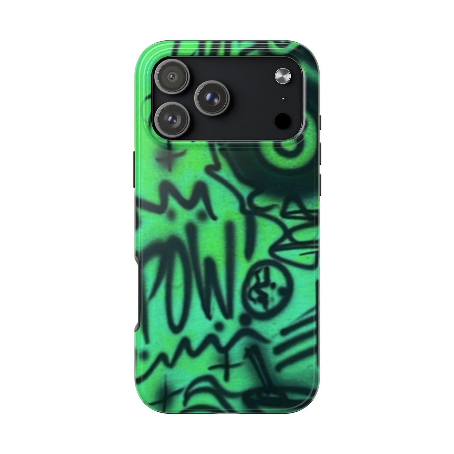 "POW! "airbrush iPhone case